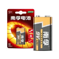 南孚(NANFU) 碱性电池 9V方形叠层 万用表话筒电池 6LR61 单颗装 单位:颗