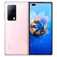 华为 HUAWEI Mate X2 麒麟9000旗舰芯片无缝鹰翼折叠超感知徕卡四摄支持100倍双目变焦256GB冰晶粉