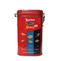 莱家Loacker 混合迷你威化饼干精品铁罐装200g*2(内配礼品袋)