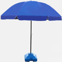 单脚遮阳伞 户外太阳伞 半径1.2米 打开2米 高度2.3米 单位:顶 限定广西