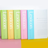 记事硬面抄笔记本笔记本子A5硬抄本98页 10本装