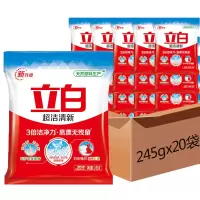 立白 超洁清新洗衣粉 无磷型洗衣粉 绿野花香 245g*4袋