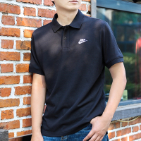 耐克(NIKE)男装POLO衫 2023夏季新款针织透气纯棉舒适翻领运动休闲短袖T恤 CJ4457-010