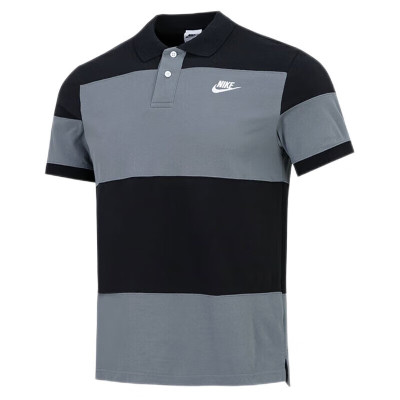 耐克(NIKE)男装 2023夏季条纹运动服潮流时尚健身训练舒适透气T恤短袖POLO衫 DM6951-010