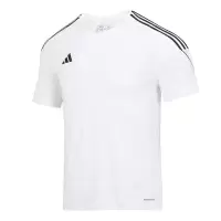 阿迪达斯 (adidas)男子 足球系列TIRO 23 JSY运动 T恤 HR4610 白色