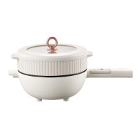 摩动5L 炖煮一体电热锅电炒锅电脑款MD-DCG02-5L 带蒸笼 Z