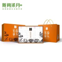 陇间柒月 见面筷乐礼盒 蔬菜面 汤面 素面 方便速食紫薯挂面 见面筷乐礼盒(4盒*400g)