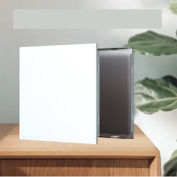 铭辰 集成吊顶铝扣板 300mm×300mm 亮光白平板厚1.0mm