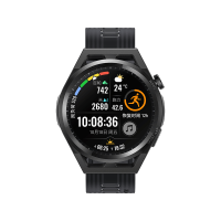 华为(HUAWEI) 手表WATCH GT3 Runner(46mm)星夜跑者 黑色