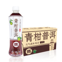 元气森林燃茶青柑普洱无糖茶饮料500ml*15瓶整箱 AJ1074