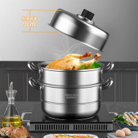 康巴赫防干烧报警省心三层蒸锅KGS-Z26S
