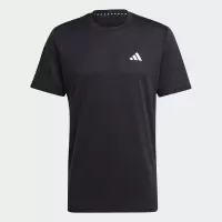 阿迪达斯 (adidas)2023新款TR-ES BASE T运动休闲跑步训练舒适透气短袖T恤 IC742 黑色8