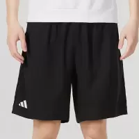 阿迪达斯 (adidas)运动短裤 快干网球透气休闲运动男裤 HR8725 黑色
