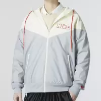 耐克(NIKE)男装 2023新品运动服健身训练舒适透气休闲防风外套梭织夹克轻质 DX0695-077