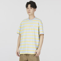 阿迪达斯 (adidas)短袖男女装23夏季新款健身训练透气舒适跑步时尚休闲运动半袖T恤 IA4977 沙棕/淡粉蓝