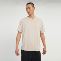 阿迪达斯 (adidas)男装女装 2023夏季新款运动服跑步健身训练透气宽松休闲足球T恤 IB7680 沙棕