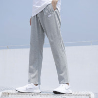 耐克(NIKE)男装裤子2023夏新款运动裤跑步训练裤舒适柔软休闲裤长裤灰色BV2767-063