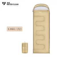 清系信封带帽睡袋1KG左开190+30*75cm