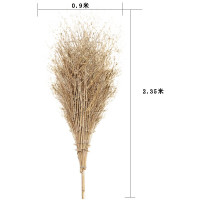 大扫把清洁竹扫把环卫大扫帚 户外环卫马路院子工厂车间物业竹编 4斤[5把装]