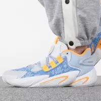 阿迪达斯(adidas)男鞋2023夏季新款运动鞋透气耐磨缓震休闲鞋实战比赛训练篮球鞋 IF0469
