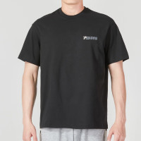 阿迪达斯 (adidas)男装2023新款U SHA GT跑步训练时尚潮流圆领短袖T恤 IC4714 黑色