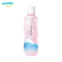 usmile樱花养白漱口水500ml