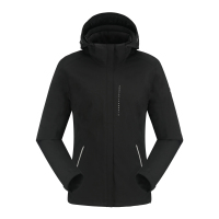 探路者(TOREAD) 女式套羽绒冲锋衣TAWWFK92862系列 黑色