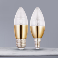 LED灯泡 E14小螺口尖泡 5w 6500k正白光 起订量20个 货期5-10天