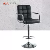质凡 ZF-Z015旋转简约吧台椅高脚靠背椅