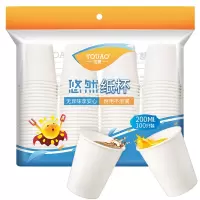 优奥 一次性纸杯 200ml*100只[加厚]UO-8273 1包