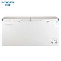 创维(Skyworth)516升商用冷柜冷藏冷冻转换冰柜大容量卧式单温冰箱低温雪糕柜节能保鲜柜 BD/BC-516KLX