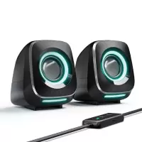 飞利浦电脑音响 蓝牙音箱游戏电竞小音响电脑台式机手机桌面USB多媒体SPA710 一套装