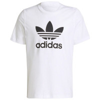 阿迪达斯 (adidas) 三叶草男装短袖t恤衫透气运动服 圆领宽松舒适训练休闲半袖纯棉上衣 H06644/白色