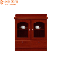 中意贝田 BT-G045 茶水柜简约办公室茶水间文件柜矮柜地柜茶具储物柜