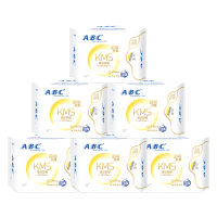 ABC卫生巾日用纤薄棉柔卫生巾240mm*8片*6包共48片姨妈巾 K11