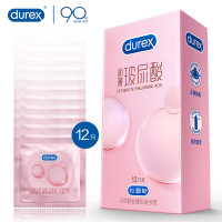 杜蕾斯小水库 玻尿酸避孕套 安全套 12只装 超薄润滑 套套 男女用 成人计生用品durex