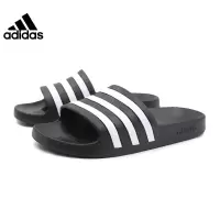 阿迪达斯(adidas)男鞋2023夏季新款运动鞋沙滩休闲鞋轻便防滑居家一字拖凉拖鞋 F35543
