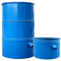 大型家用储粮仓铁皮谷仓稻谷小麦储存仓 直径110高185大米小麦2800斤 稻谷1870