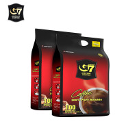 越南原装进口G7中原黑咖啡粉 200g*2袋装