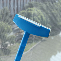 kinbata纱窗刷擦玻璃刮免拆洗可折叠家用长柄双面清洁除尘去毛