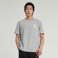 阿迪达斯 (adidas)三叶草 男子ADV DUCKIES TEE运动 短袖上衣HZ1147灰色
