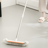 kinbata二合一卫生间刷地刷子长柄刷厕所浴室硬毛洗地清洁刷