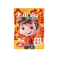 王小卤虎皮风爪 卤香味210克 1个 2包起订