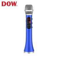 DOW 无线K歌手机麦克风话筒 唱吧录音主播声卡套装唱歌神器音响一体无线蓝牙家庭ktv K18