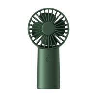 几素FA20X手持风扇迷你风扇便携式办公室桌面手握小电扇 三档大风无惧炎热 绿色