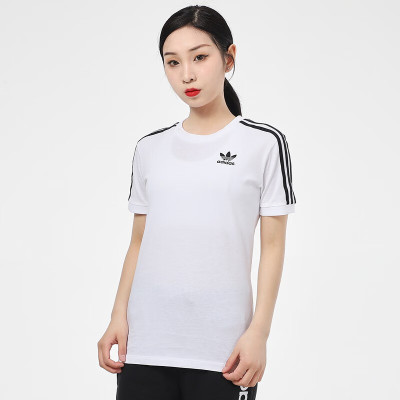 阿迪达斯 (adidas)短袖T恤女 GN2913/白色