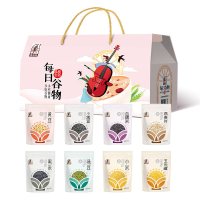 塞翁福 每日谷物礼盒2400克 小米血糯米小黑豆黑米绿豆黄豆玉米碴燕麦片