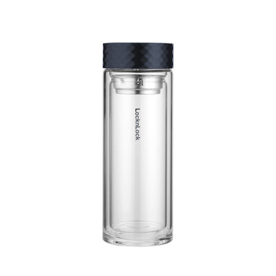 乐扣乐扣(LOCK&LOCK) 360ml家用品风尚双层玻璃杯LLG938FU