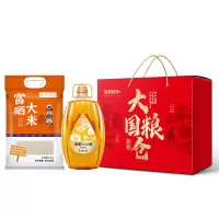 陇间柒月 大国粮仓4300富硒大米2.5kg、硒都大豆油1.8L