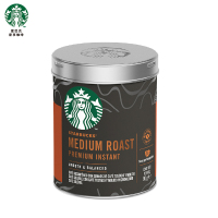 星巴克(starbucks)中度速溶精品咖啡粉